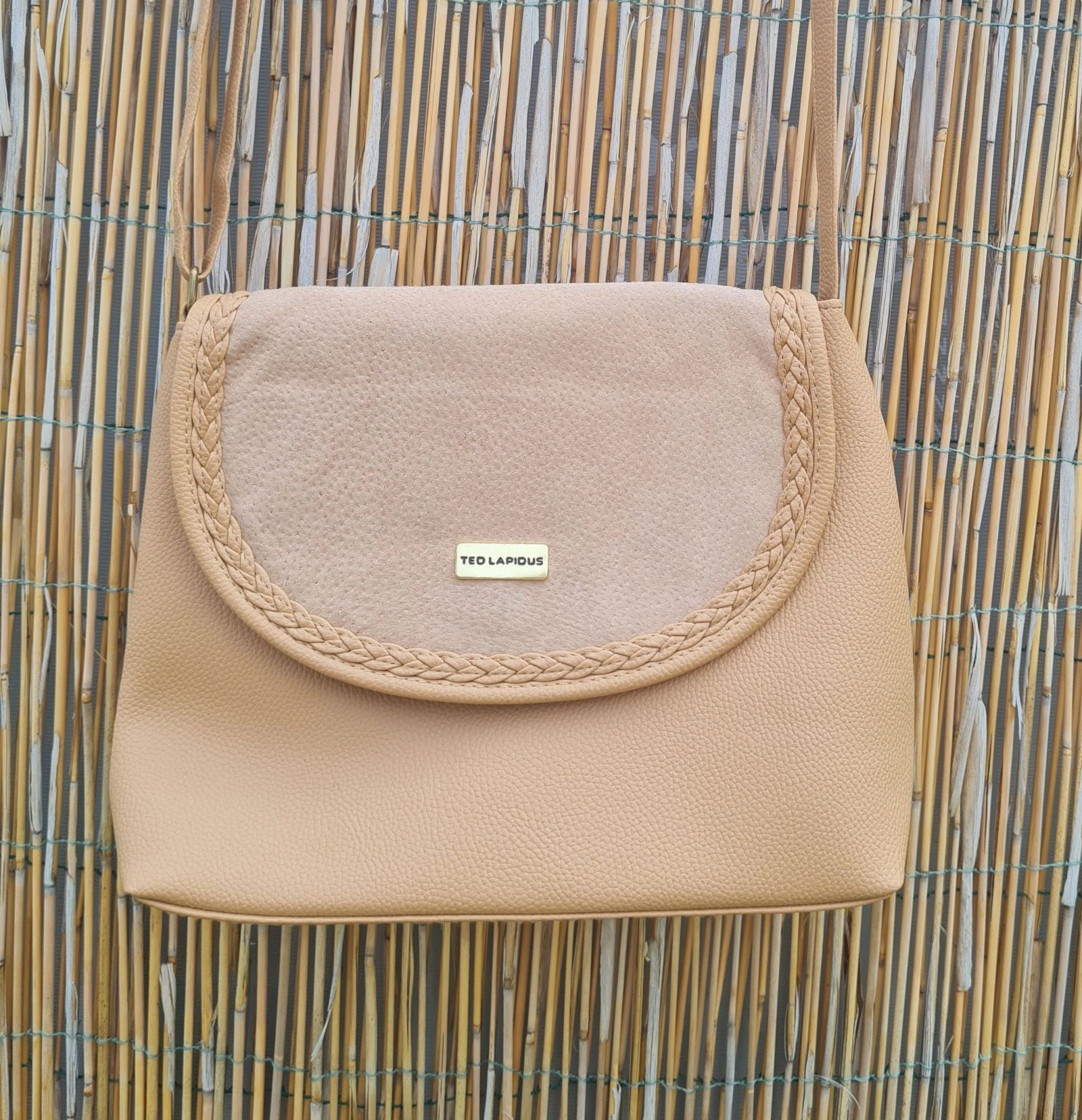 Beige / nude schoudertas 🌺 Ted Lapidus – photo 2